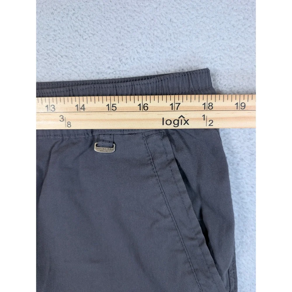 Projek Raw Mens XL Charcoal Gray Cargo Jogger Pants Tapered Stretch